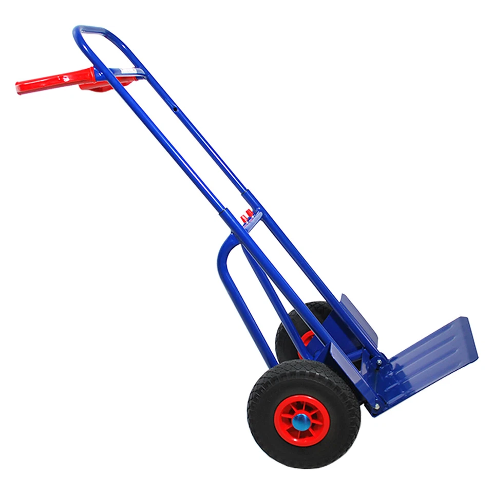 Sackkarre pannensicher klappbar Transportkarre höhenverstellbar Vollgummi 200kg - Bild 3 von 4