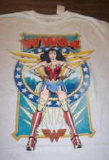 VINTAGE STYLE 1984 WONDER WOMAN Dc Comics WW84 T-Shirt MENS MEDIUM NEW w/ TAG