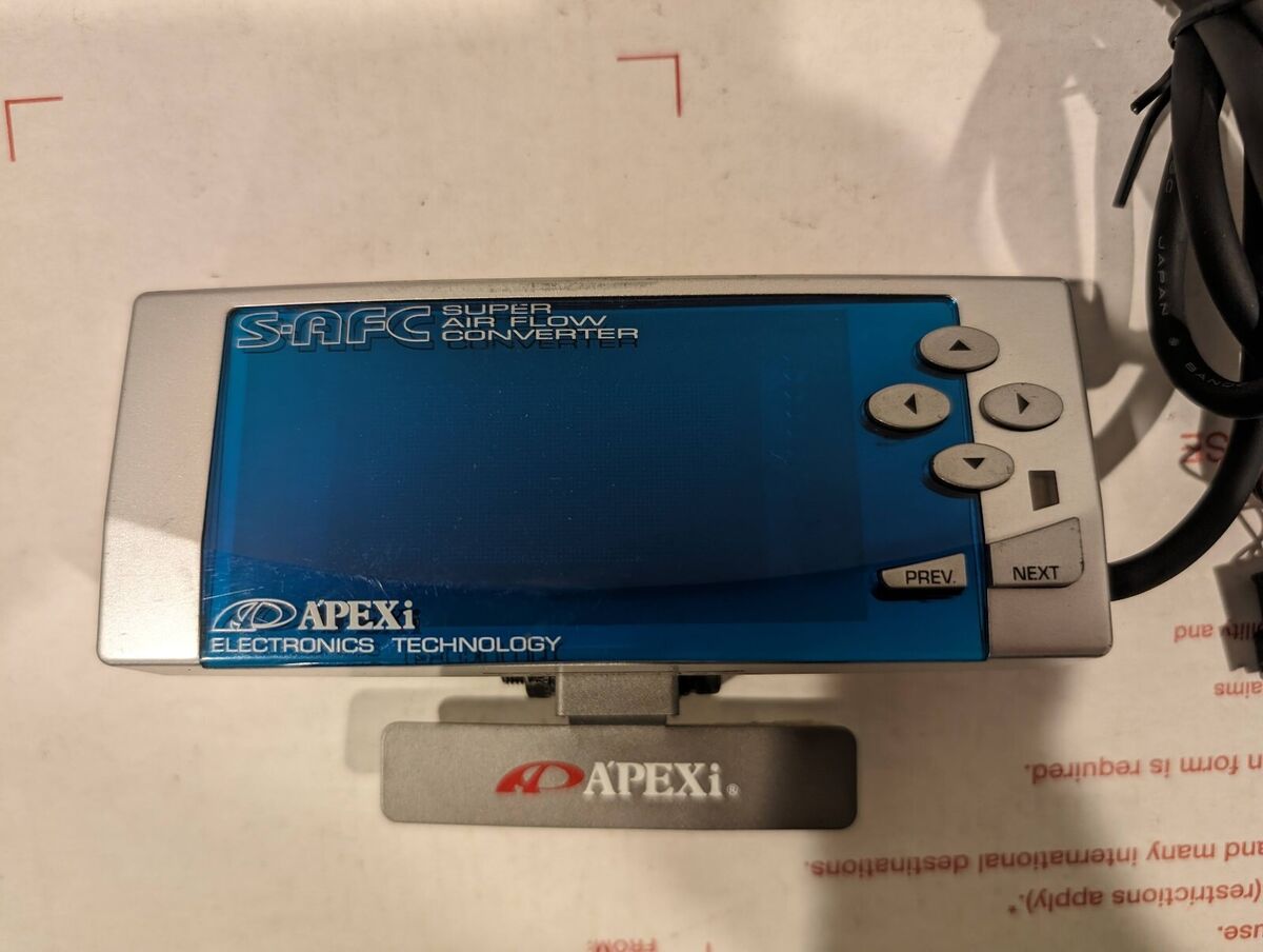 APEXI SAFC S-AFC Super Air Flow Converter controller With APEXI SAFC S-AFC Super Air Flow Converter controller With
