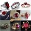 miniature 1  - Women 925 Silver Cubic Zirconia Ring Wedding Engagement Jewelry Rings Size 6-10