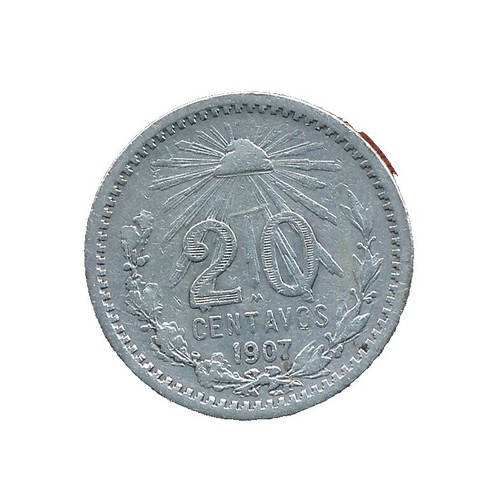 1907 (P) 10 Centavos VF Philippines US Philadelphia Mint Silver