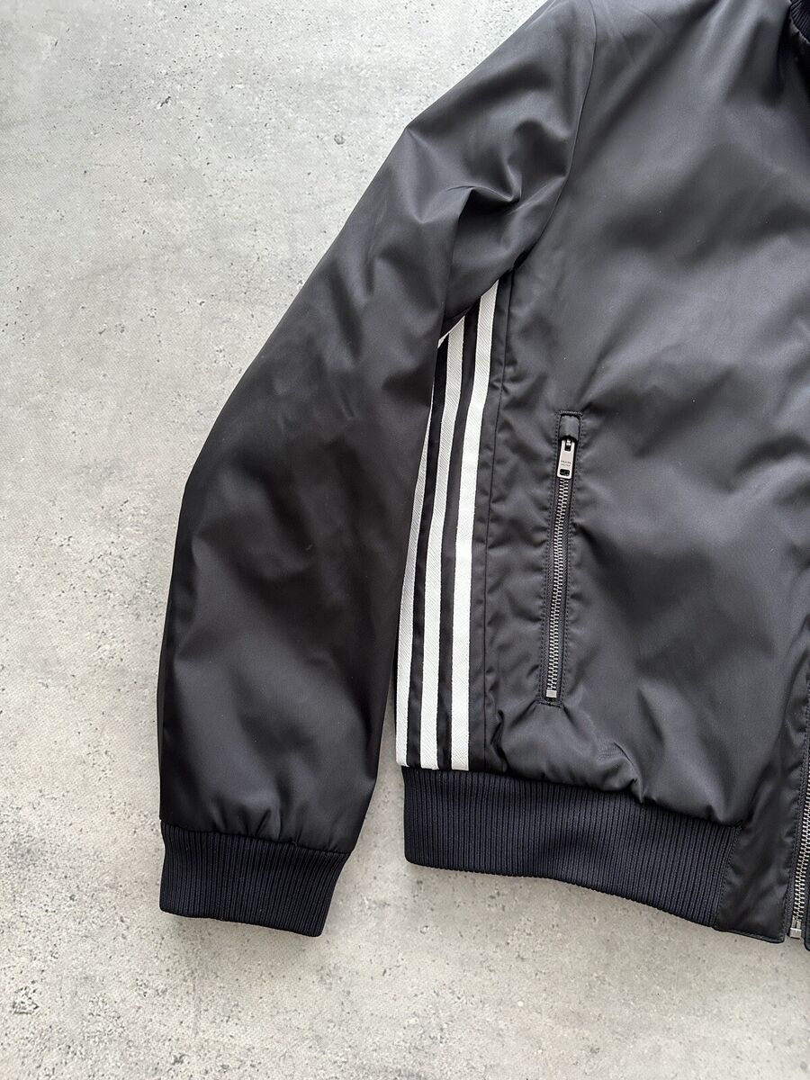 ADIDAS for PRADA RE-NYLON TRACK FULL ZIP JACKET BLACK MEN'S ADIDAS for PRADA RE-NYLON TRACK FULL ZIP JACKET BLACK MEN'S