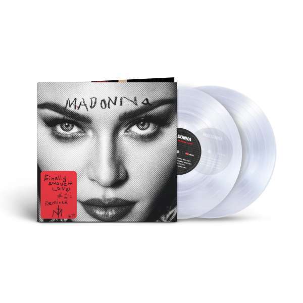 MADONNA - FINALLY ENOUGH LOVE - 2LP CLEAR VINYL NUOVO SIGILLATO INDIE EXCLUSIVE