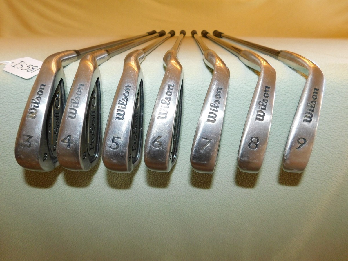 Wilson Pro Staff OS Oversize 3-9 Iron Set- Regular Flex IS581 | eBay