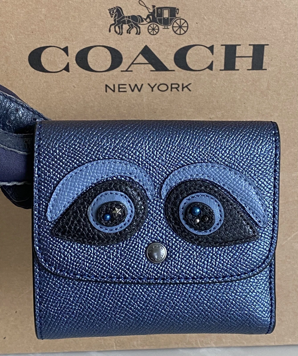 Navy blue sales coach wallet