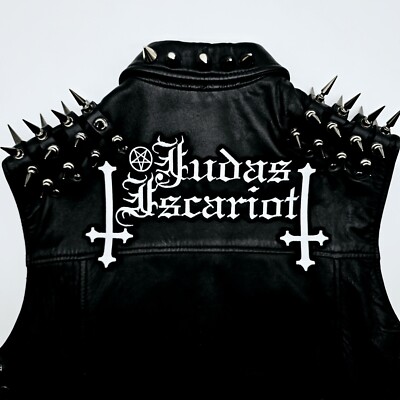 JUDAS ISCARIOT SHAPED LOGO EMBROIDERED BACK PATCH | eBay