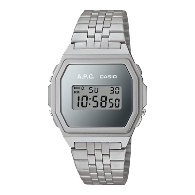 時計 a.p.c casio Casio A.P.C. Montre SILVER Digital Watch (A1000ACD-7) - NEW | eBay