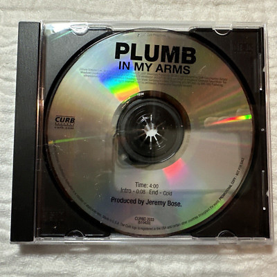 In My Arms Rare Advanced Promo Single DJ Edit - Plumb - CD Curb Records