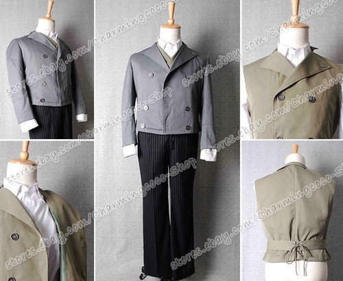 Sweeney Todd Cosplay Disfraz Chaqueta Chaleco Camiseta Pantalón Conjunto  Completo Gran Calidad New | eBay