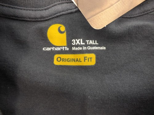 Camiseta Carhartt holgada de peso pesado manga corta con bolsillo para hombre - piedra azul - - Imagen 9 de 12