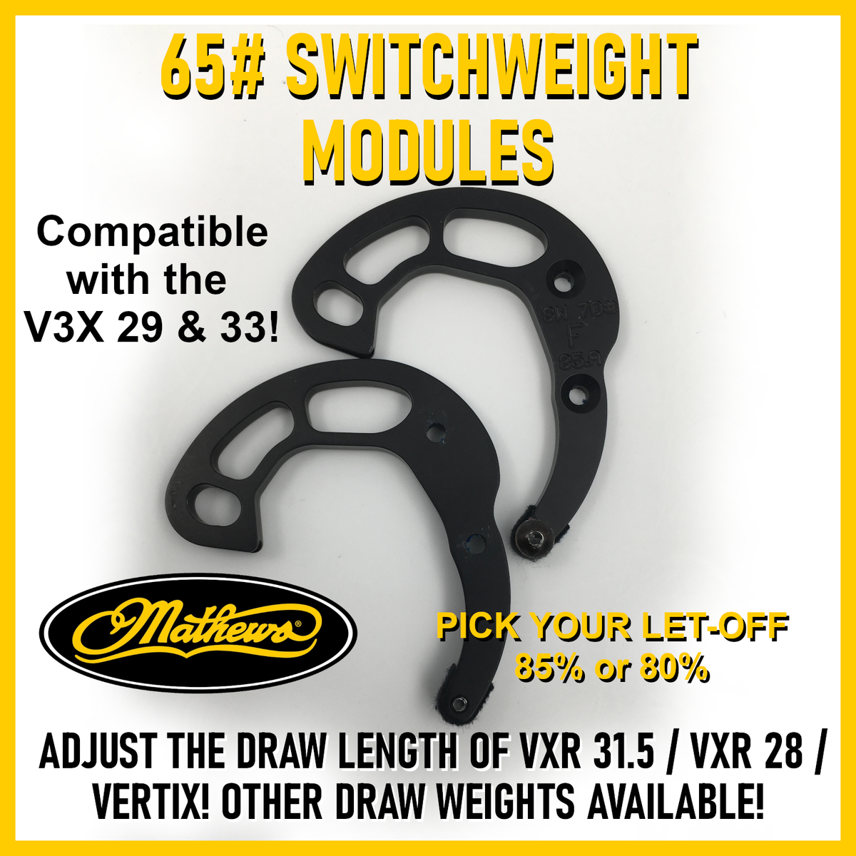 MATHEWS - Modules d'allonge V70 pour TRX 38