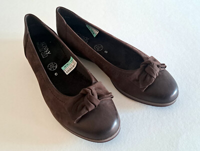 neue braune Damen-Halbschuhe, Größe 41,5