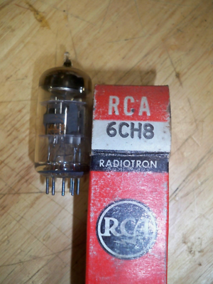 Vintage NOS/NIB RCA 6CH8 Tube | eBay
