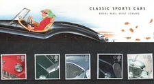 GB 1996 Presentation  Pack 271 Classic Cars U/M MNH (HN16)