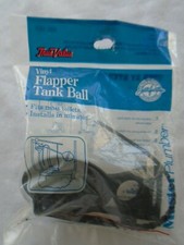 True Value Master Plumber Black Vinyl Toilet Flapper Tank Ball 585 422