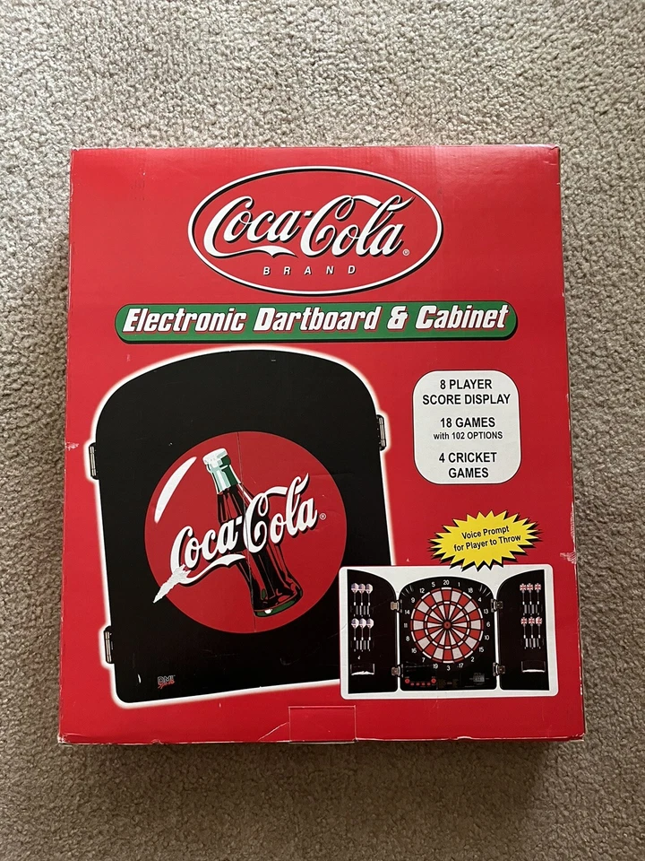 Gabinete de diana electrónico deportivo DMI Coca-Cola de colección probado y funcionando 🔥�� Foto 2 de 3