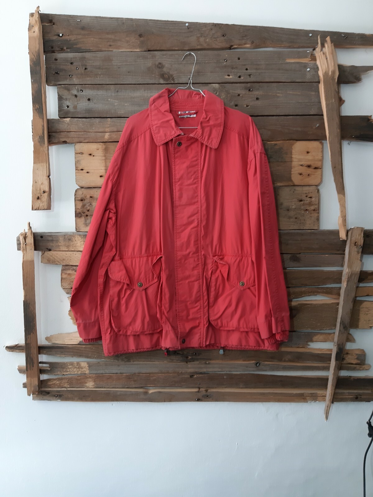 FILA GIUBBINO GIUBBOTTO CAPPOTTO GIACCHE LONG JACKET UOMO MAN ROSSO 48 A1151