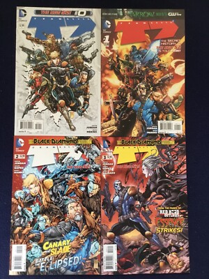 Team 7: 0-8 New 52, Team 7 1-4, Dead Reckoning 1-3 & Objective Hell 1-3 Image DC
