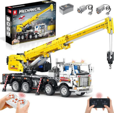Reobrix 22007 Multifunktion Autokran 2023 Teile Remote Control ferngesteuert NEU