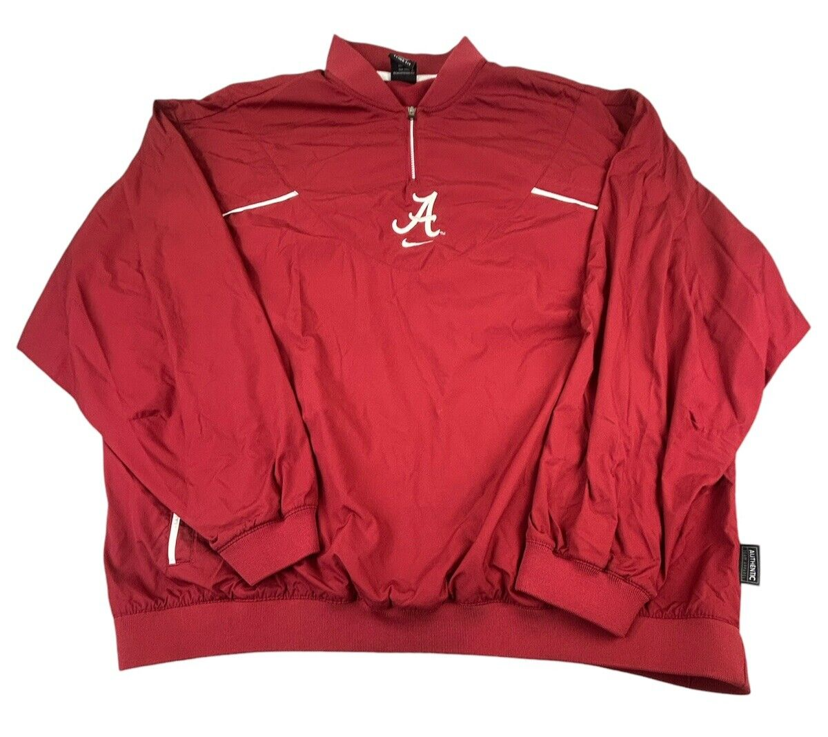 SACAI X NIKE Alabama Crimson Tide Nike giacca a vento uomo XL pullover rosso ricamato rotolo marea