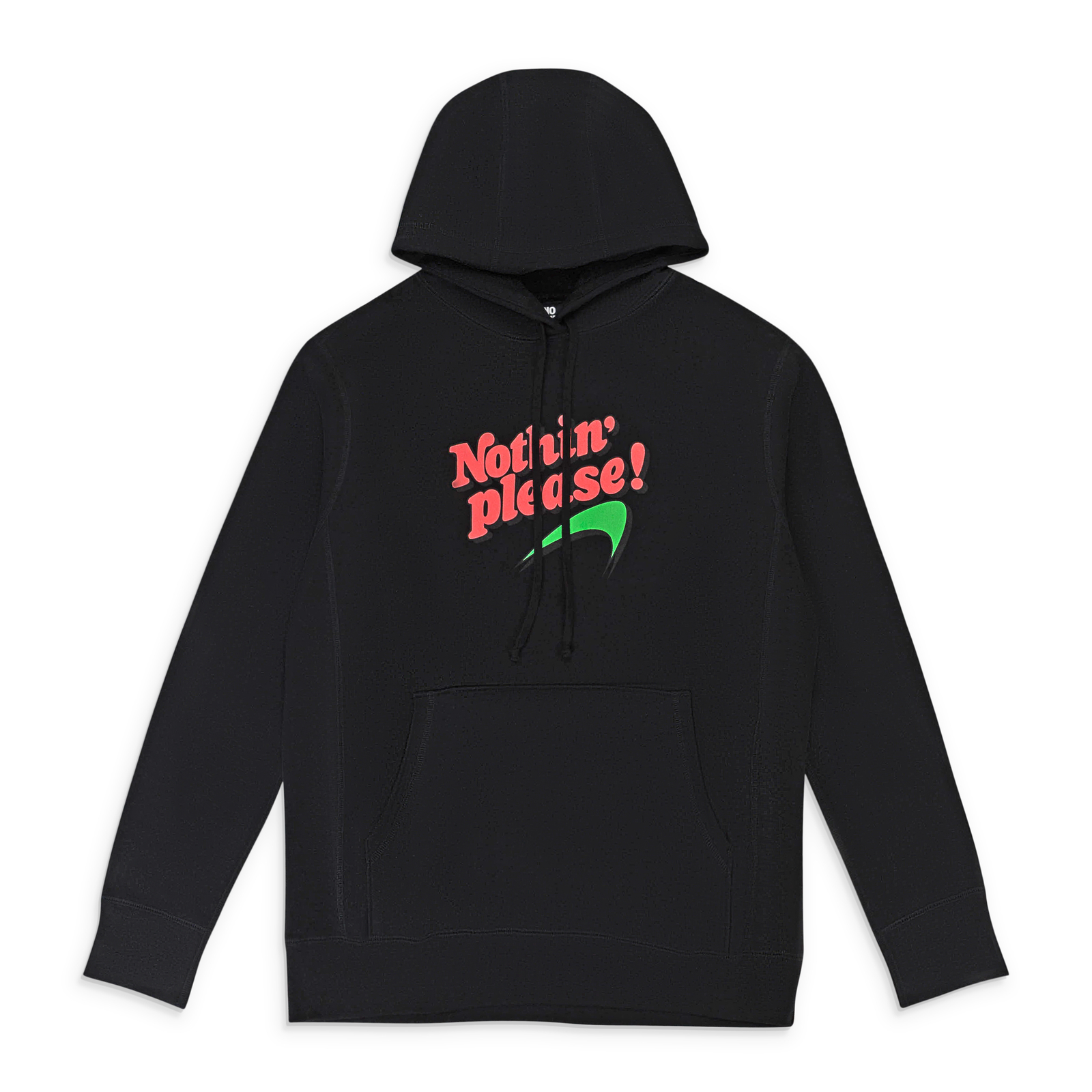 NWT NOTHINSPECIAL NOTHIN PLEASE ТОЛСТОВКА С КАПЮШОНОМ ЧЕРНАЯ ТОЛСТОВКА С КАПЮШОНОМ РАЗМЕР S $160