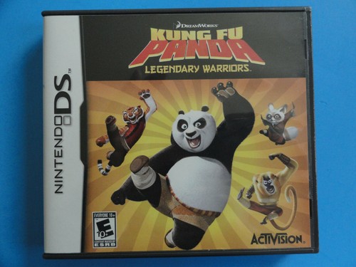 NINTENDO DS KUNG FU PANDA CASE & ARTWORK ***NO GAME OR MANUAL***