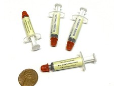 4 Pieces BXR Silver Thermal Grease CPU gpu Heatsink Compound Paste Syringe B24