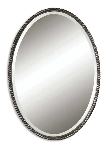 UTTERMOST 01101 B SHERISE BRONZE OVAL MIRROR – CLASSIC STYLISH HOME WALL DECOR - Picture 5 of 6