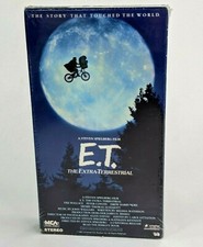 E.T. The Extra Terrestrial VHS New Factory Sealed Green Flap MCA 1988