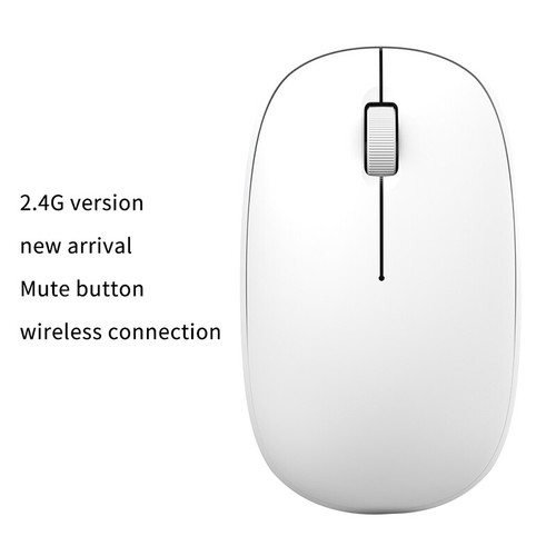 1 Pcs NEW 2.4G Wireless Mute Mouse USB Optical Ergonomics Laptop Mouse _ga - Afbeelding 12 van 17