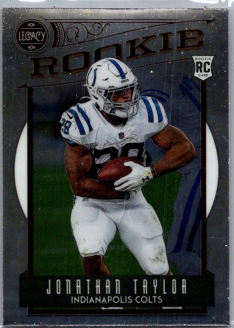 2020 Panini Chronicles Base Legacy Update Rookies #207 Jonathan Taylor (RC)