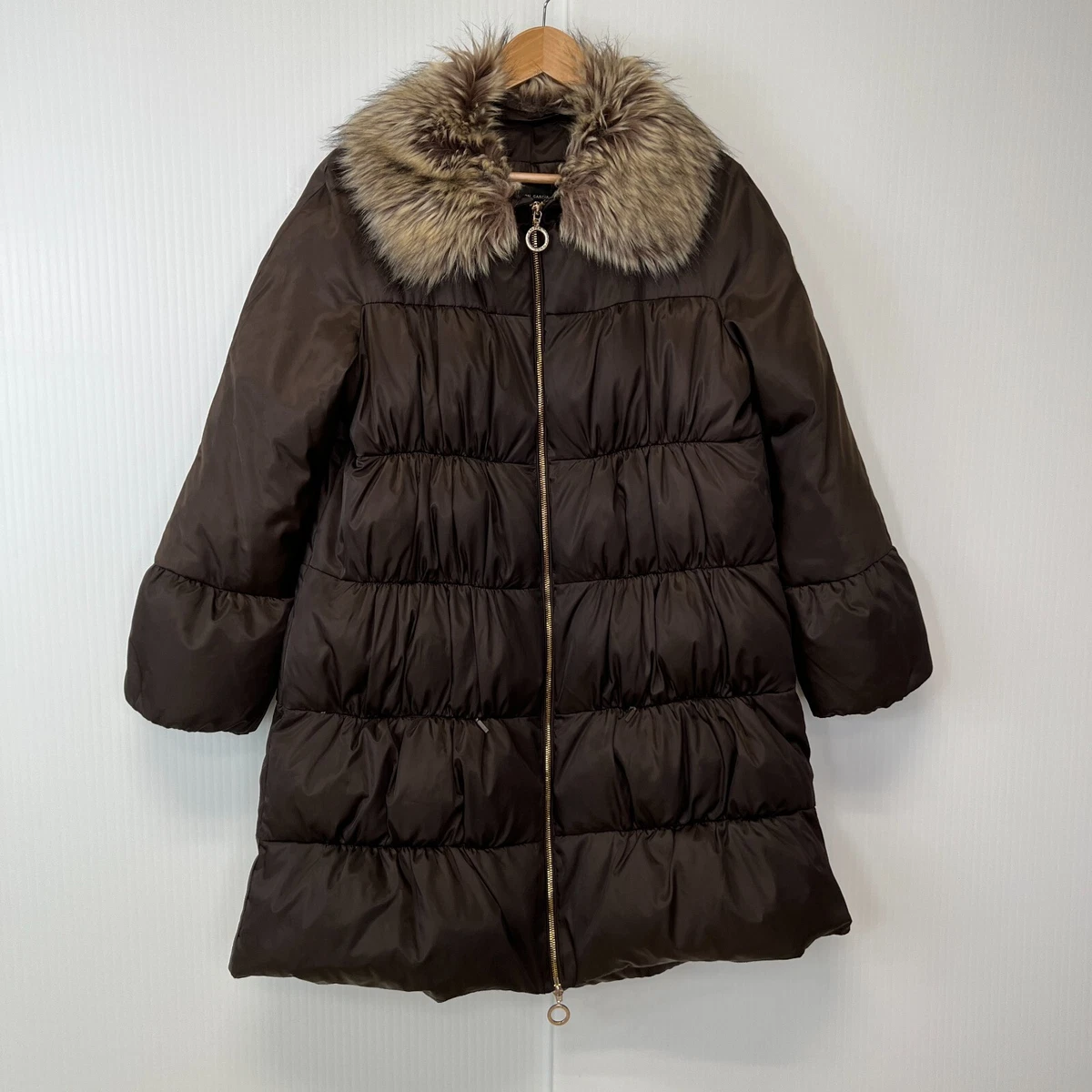 Womens long feather down cheap coats