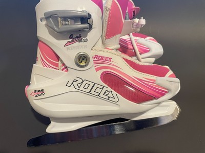 Roces Swish Girl 1.0 Adjustable Ice Skates US Size 13jr - 3