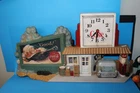 Vintage Burwood Products Plastic Coca Cola Coke Clock Gas Station