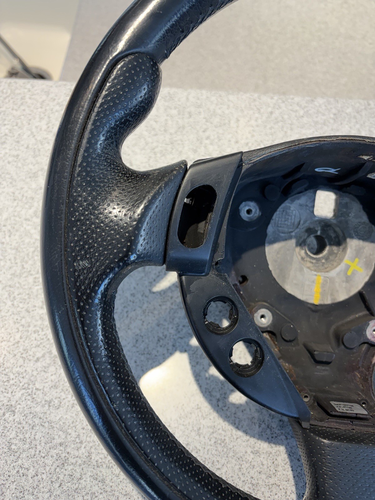 Maserati Granturismo Steering Wheel Nice Leather Black