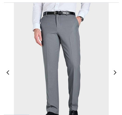 Herren Farah Slant Pocket Hose Classic Style Hose von Farah W48 L29 in Grau NEU