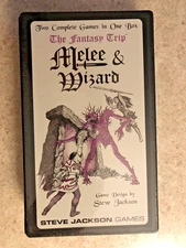 Melee & Wizard Combo Boxed Set Steve Jackson Games SJG Fantasy Trip - NEW