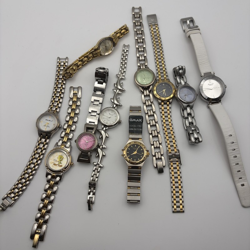 Womens watch lot 10 - untested - mixed lot - Armitron, Lorus, Kenneth Cole