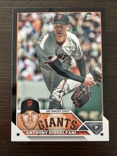 2023 Topps Anthony DeSclafani Black Parallel Serial Number /72