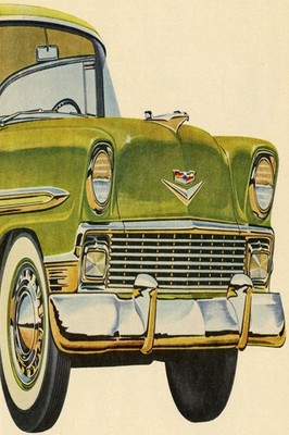 Vintage 1950s Classic Car Poster   - 24x36  -   Premium Gallery Print 200GSM