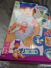 Jonas Baby Born Doll used Box Included Good Condition