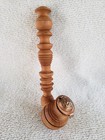 7.5" Original Handmade Wood Smoking Pipe with Copper Lid — photo 2
