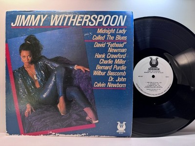 Blues PROMO LP JIMMY WITHERSPOON Midnight Lady Called the Blues Muse 1986 VG++