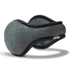 Fleece Behind the Head Earmuffs Gray