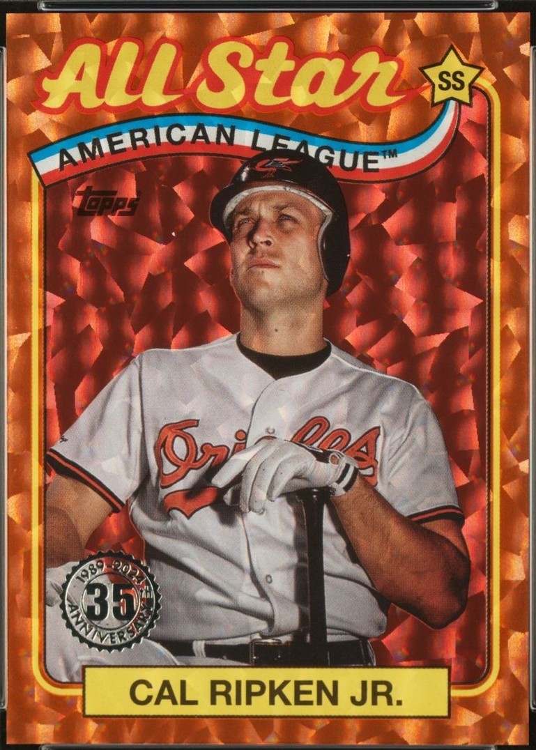 2024 Topps Series 2 - 1989 Topps Baseball All-Stars Mega Box Foilboard ...