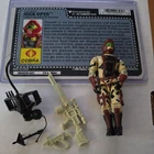 GI Joe 1990 Rock Viper v1 100% Complete Vintage ARAH Figure With File Card
