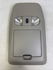 04-08 Ford F-150 Overhead Console Wmap Lights Storage 1pc Oem Light Grey
