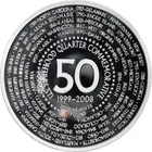 2008 Giant US Statehood Quarter Commemorative 14.6 oz .999 Fine Silver Art Round