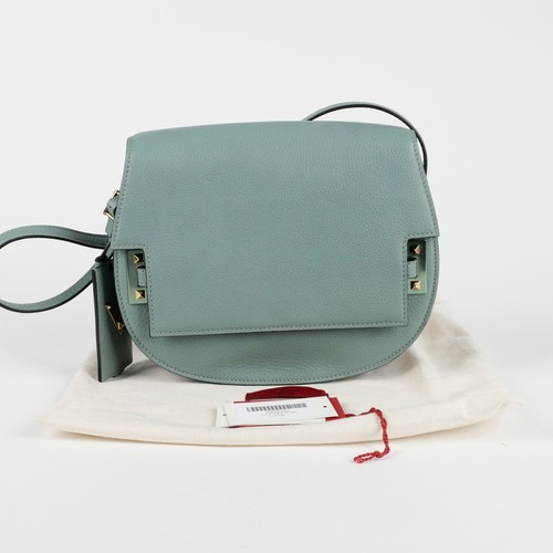 Valentino MW2B0133 Rockstud Round Saddle Shoulder Crossbody Bag 139439890