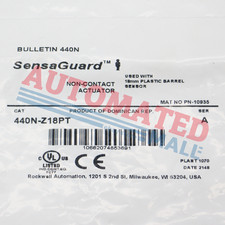 New Allen Bradley 440N-Z18PT SensaGuard Standard Code Actuator